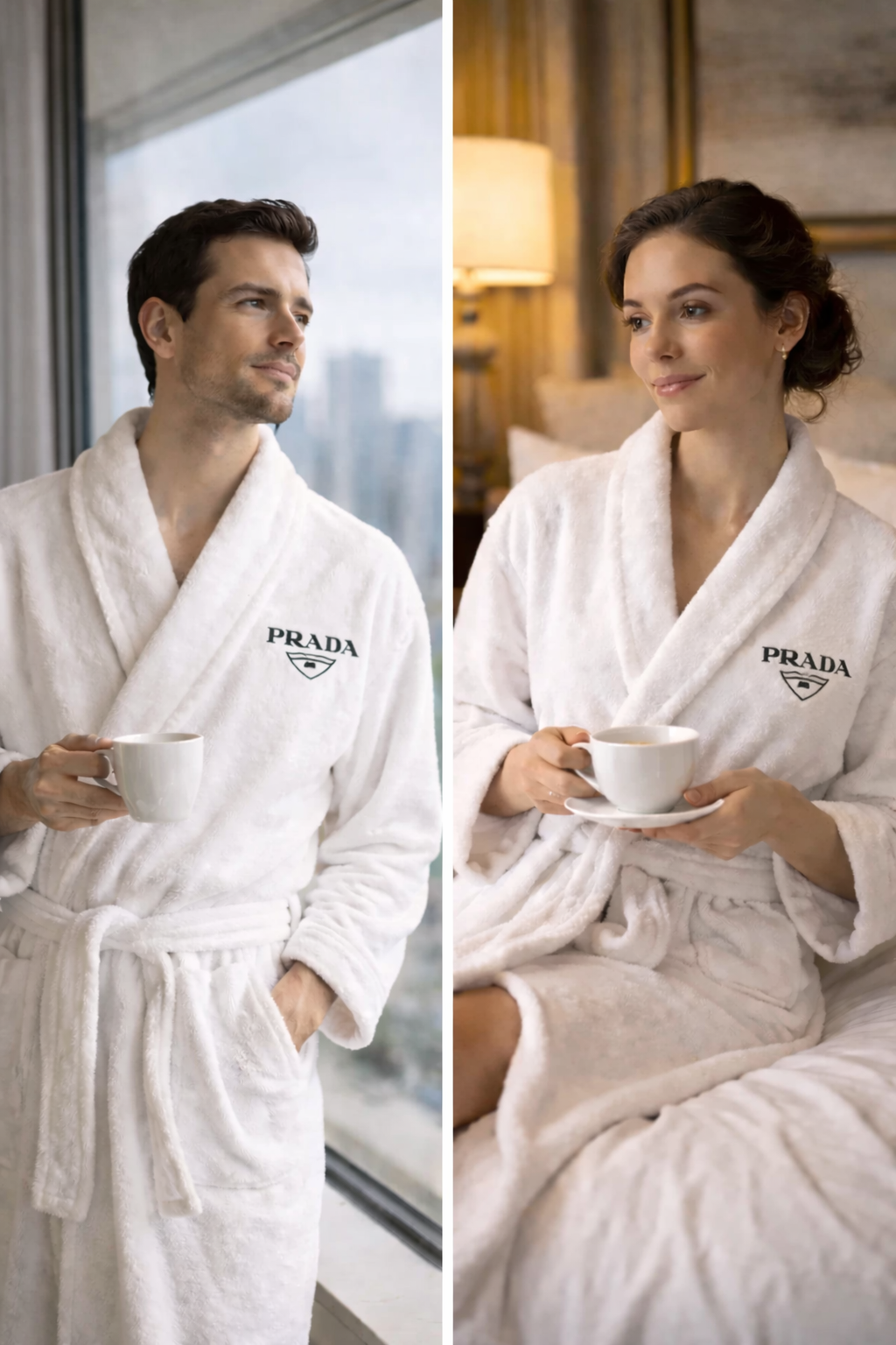 Peignoir Royal de Luxe 100% COTON ()