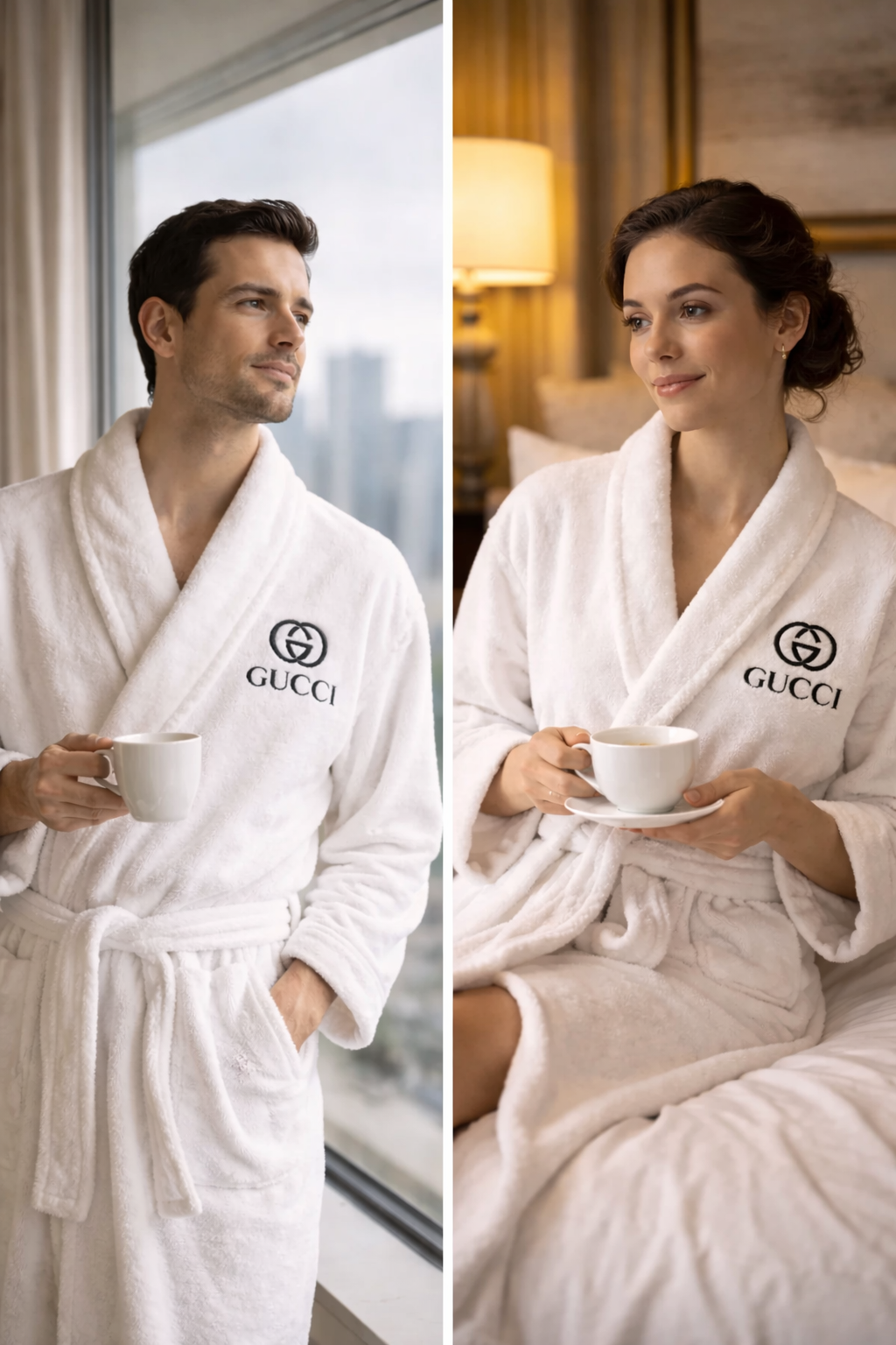 Peignoir Royal de Luxe 100% COTON